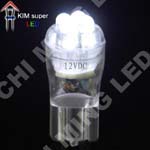 Wedge Base-194 bulbs LED-T10 bulbs-4LED 
