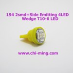 194 Wedge T10-6 LED Side Emitting-Y 