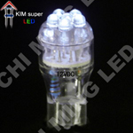 Wedge Base-T13 bulbs LED -6LED 